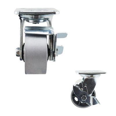 4 Inch 200kg Capacity Swivel Heavy Duty Furniture Castors With Roller Bearing