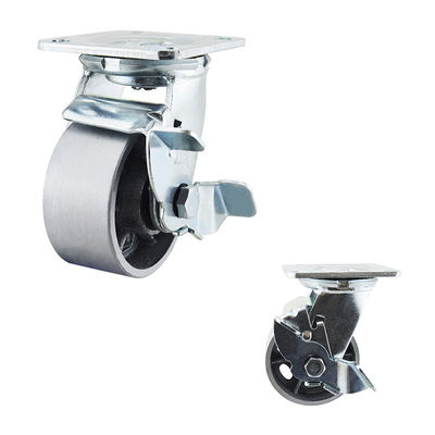 4 Inch 200kg Capacity Swivel Heavy Duty Furniture Castors With Roller Bearing