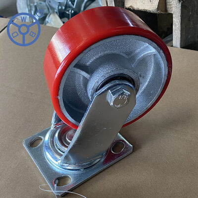 250-380KG Ladekapazität Leichtfahrräder 65mm Radgröße Schwerlastfähige Industrieräder für Ausrüstung und Trolleys