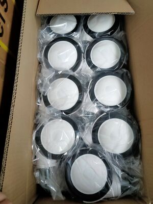 Stahlgehäusematerial Gummiwalzen mit Gummi-PP-Kernrad und doppeltem Kugellager, geeignet für die Mobilität von Geräten