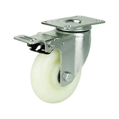 Lastkapazität 100 bis 300 KG Gummi-Roller Räder elastisch weich orange ideal für Innen-Außenanwendungen langlebige und Rollenlösung