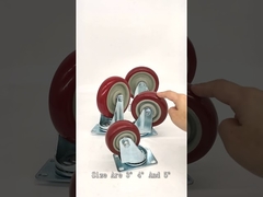 Einführung in mittelschwere rote PVC-Rollen – YLcaster